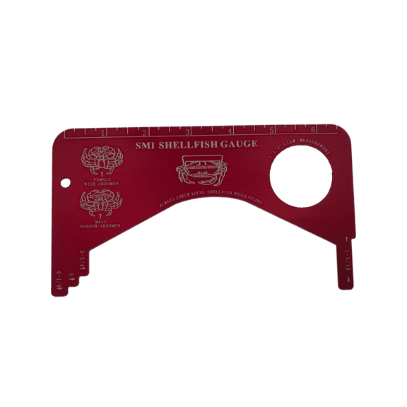 Beau Mac Shellfish Gauge 19106 Red