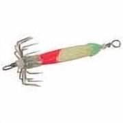 Beau Mac Otori Squid Jig Skinny Large Natural Glow w/Pink 1-1/8"