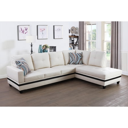 Beau Right Hand Sectional Sofa Set