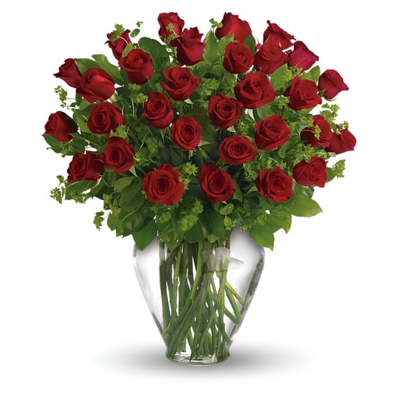 BeauMonde Flora My Perfect Love Long Stemmed Red Roses
