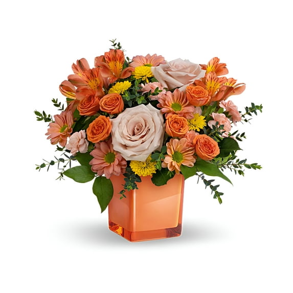 BeauMonde Flora Teleflora's Orange Splendor Bouquet
