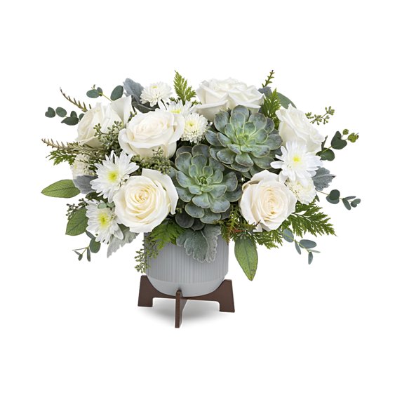 BeauMonde Flora Teleflora's Tranquil Clouds Bouquet