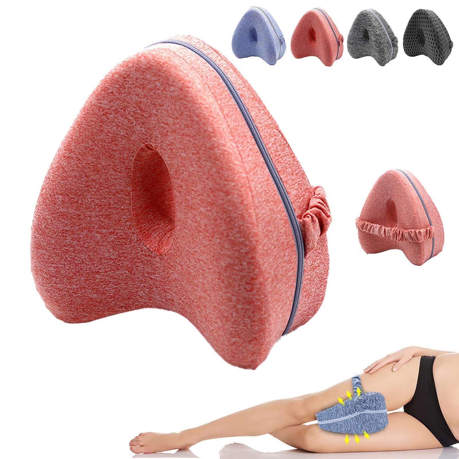  Smoothspine Alignment Pillow, Relieve Hip Pain & Sciatica, Leg  & Knee Foam Support Pillow, Everlasting Comfort Knee Pillow for Side  Sleepers, Leg Pillows for Relieving Leg (Pink) : Home & Kitchen