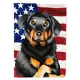 thumbnail image 1 of Beauceron American Flag Flag Canvas House Size, 1 of 4