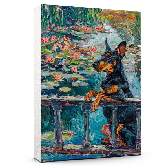 Beauceron Art Print Poster, Dog Canvas, Beauceron Wall Art Decor, Dog Art Home Decor Artwork For Bedroom Living Room Bathroom Decor