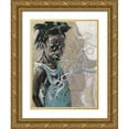 thumbnail image 1 of Beauchamp, Andy 12x14 Gold Ornate Wood Framed with Double Matting Museum Art Print Titled - Little Girl, 1 of 4