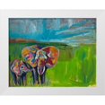 thumbnail image 1 of Beauchamp, Andy 14x12 White Modern Wood Framed Museum Art Print Titled - An Elephants Love, 1 of 4