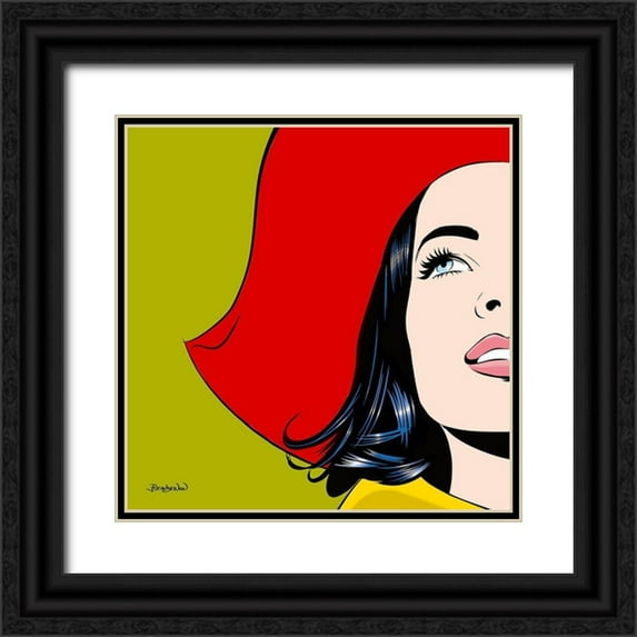 Beaudenon, Thierry 20x20 Black Ornate Wood Framed with Double Matting Museum Art Print Titled - Joy
