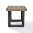 thumbnail image 1 of Beaufort Outdoor Wicker Side Table Brown, 1 of 4