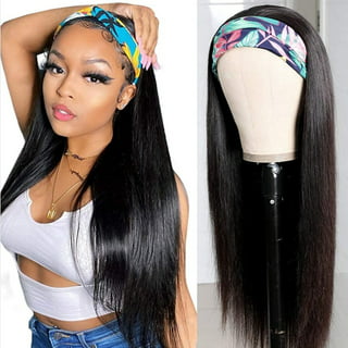 Curtain Bangs Silky Straight Glueless HD Lace Front Human Hair Wigs wi