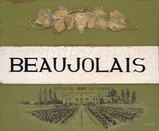 Beaujolais Cellar Reserve Canvas Art - Arnie Fisk (20 x 24)