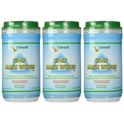 Beaumont CPAP Mask Cleaner Wipe Citrus ll - 3 Tubs of 62 Wipes