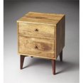 thumbnail image 1 of Beaumont Lane 2 Drawer End Table in Light Brown, 1 of 1
