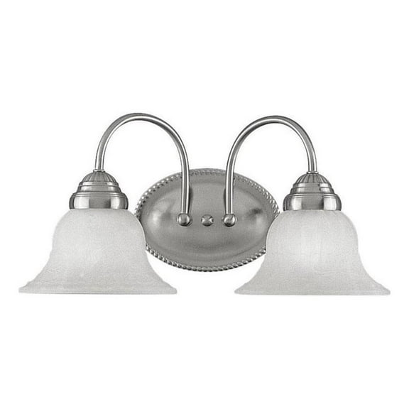 Beaumont Lane 2 Light Bath Light in Brushed Nickel