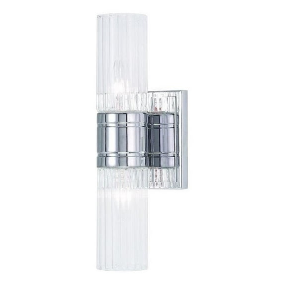 Beaumont Lane 2 Light Bath Light in Chrome
