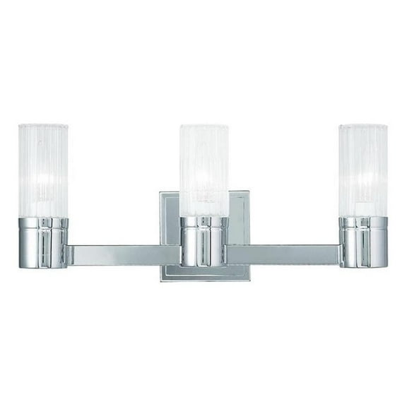 Beaumont Lane 3 Light Bath Light in Chrome