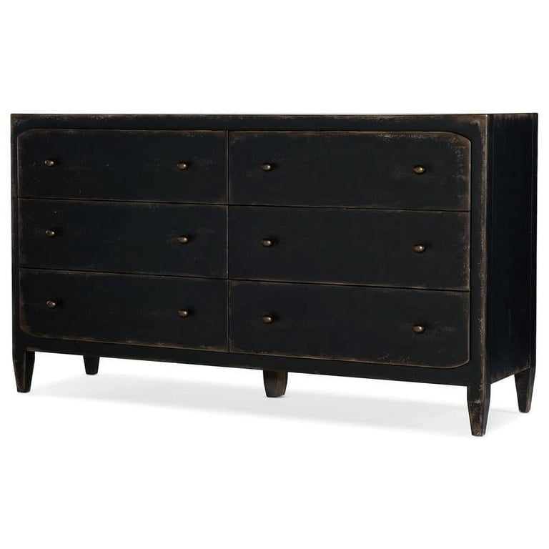 distressed dresser black Furniture Heavily Reclaim Beyond Paint gently clean with a soft cloth and a solution of water and mild soap Fletcher 6 Drawer Dresser in