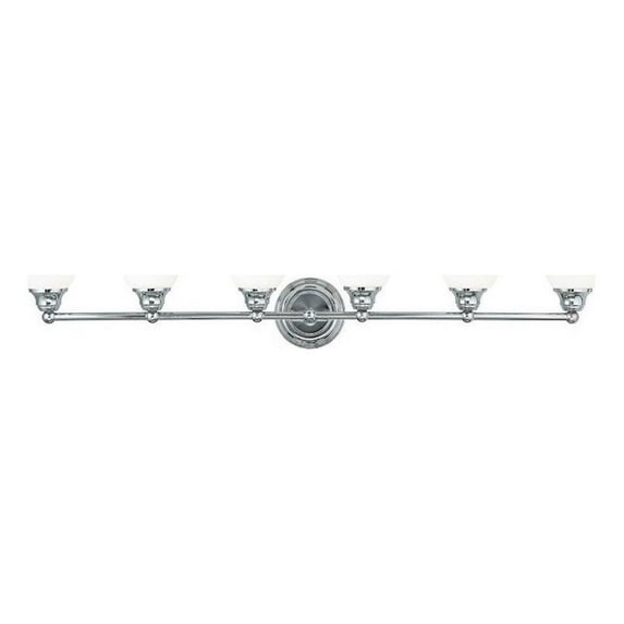 Beaumont Lane 6 Light Bath Light in Chrome