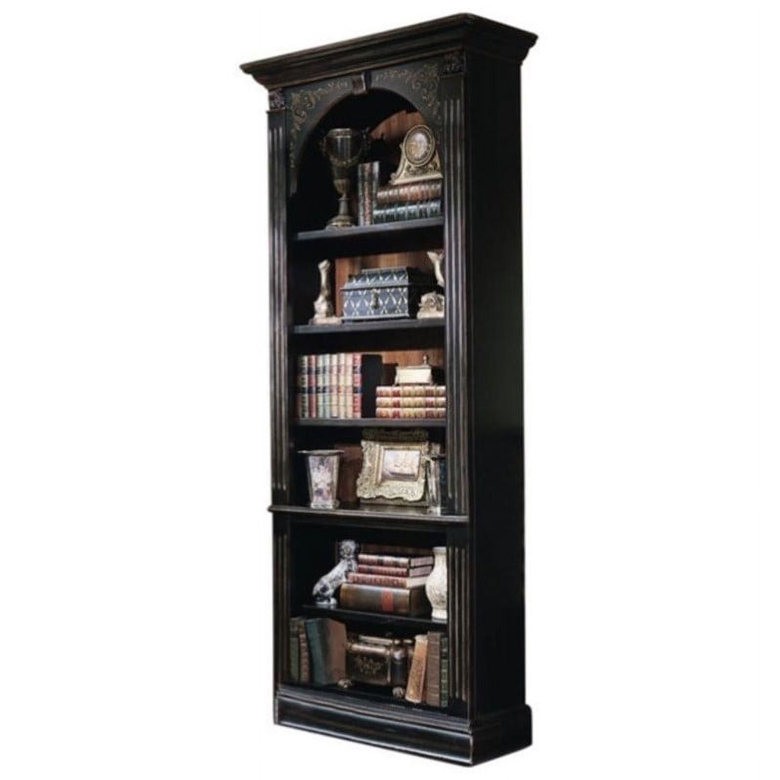 Beaumont Lane 6 Shelf Bookcase in Black Walmart