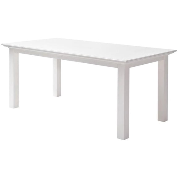 Beaumont Lane 63" Dining Table in Pure White