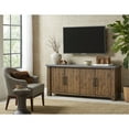 thumbnail image 1 of Beaumont Lane 72" Wood TV Console Entertainment Stand with Brown Concrete Top, 1 of 10