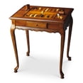thumbnail image 1 of Beaumont Lane Accent Game Table in Olive Ash Burl, 1 of 3