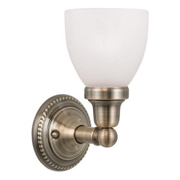 Beaumont Lane Bath Light in Antique Brass