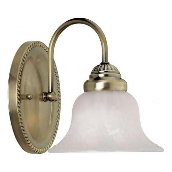 Beaumont Lane Bath Light in Antique Brass