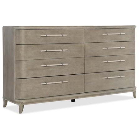 Beaumont Lane Bedroom Dresser in Greige Sand