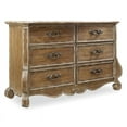 thumbnail image 1 of Beaumont Lane Cedar Way 6 Drawer Dresser in Caramel Froth, 1 of 4