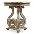 thumbnail image 1 of Beaumont Lane Cedar Way Scroll Accent Table in Caramel Froth, 1 of 3
