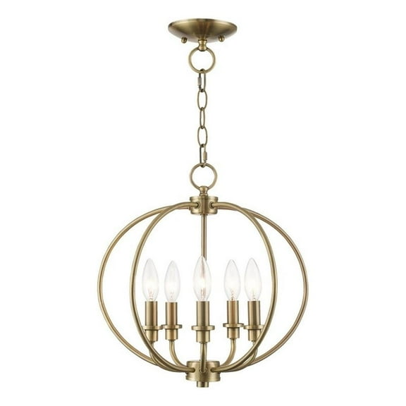 Beaumont Lane Contemporary Convertible Chain Hang/Ceiling Mount