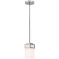 thumbnail image 1 of Beaumont Lane Contemporary Mini Pendant Light in Brushed Nickel, 1 of 1