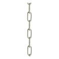 thumbnail image 1 of Beaumont Lane Contemporary Polished Nickel 3' Standard Decorative Chain, 1 of 3
