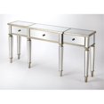thumbnail image 1 of Beaumont Lane Mastercrafted Mirrored Console Table in Chome, 1 of 8