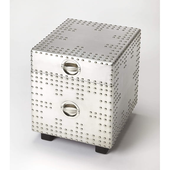 Beaumont Lane Metal Contemporary Iconic Aviator File Cabinet