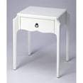 thumbnail image 1 of Beaumont Lane Metropolitan Living Glossy  Nightstand in White, 1 of 7