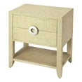 thumbnail image 1 of Beaumont Lane Metropolitan Living Transitional Wood End Table in Cream, 1 of 8