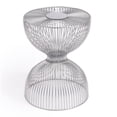 thumbnail image 1 of Beaumont Lane Silver Metal End Table, 1 of 7