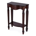 thumbnail image 1 of Beaumont Lane Traditional Ballerina 22" Wood Console Table - Cherry, 1 of 7