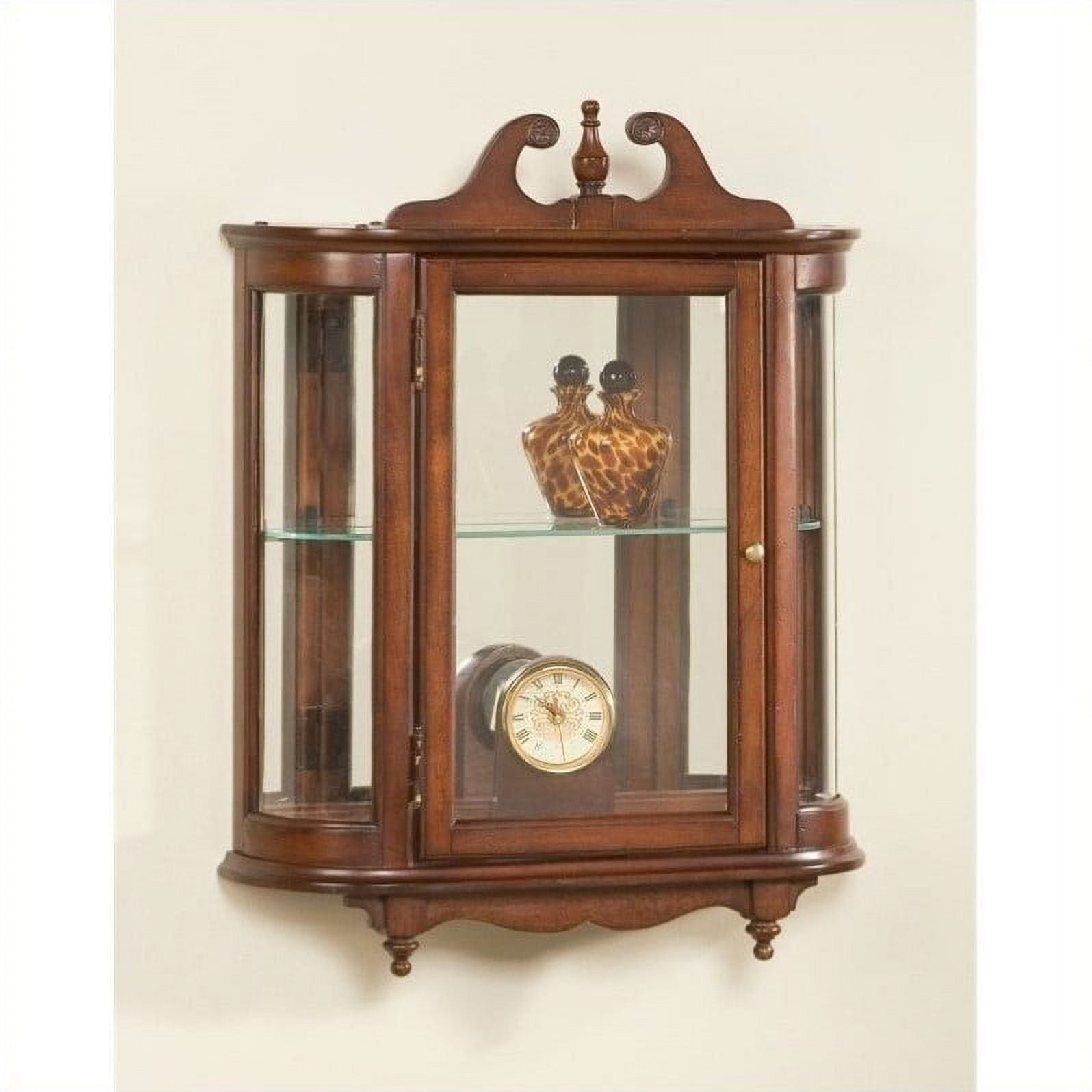 Beaumont Lane Wall Curio Cabinet In