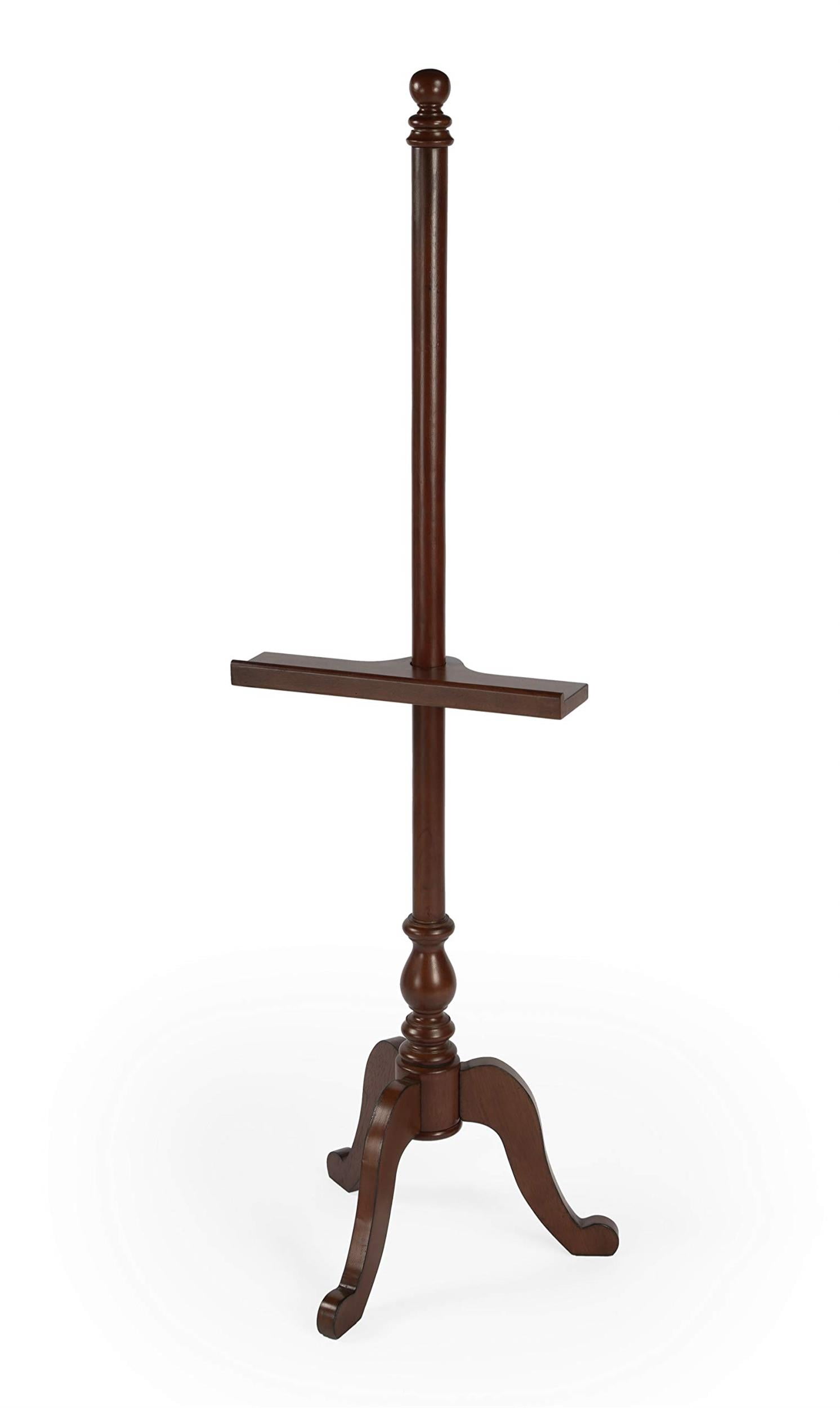 Beaumont Lane Wood Traditional Gallery Easel in Cherry Brown