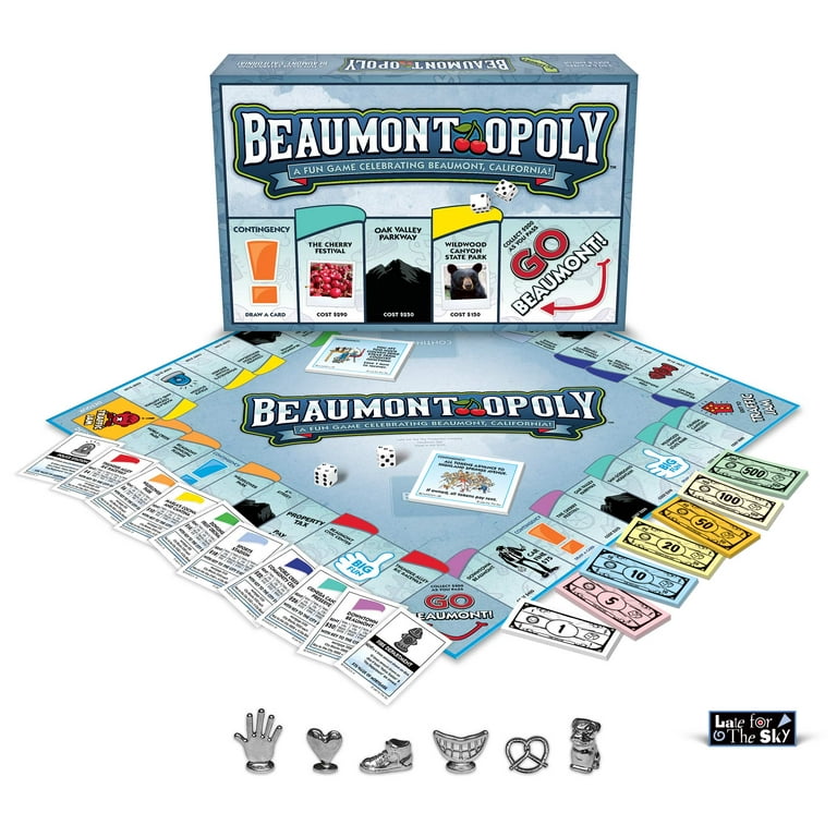 Beaumont Opoly Board Game by Late for the Sky Walmart