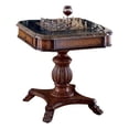 thumbnail image 1 of Beaumont Traditional Lane Wood Pedestal Game Table in Multi-Color, 1 of 9