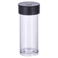 thumbnail image 1 of Beauos 12Pcs Plastic Storage Tubes with Lids, Small Bead Container for Jewelry Making, Craft Storage & Organization, 2X1In (Black2), 1 of 5