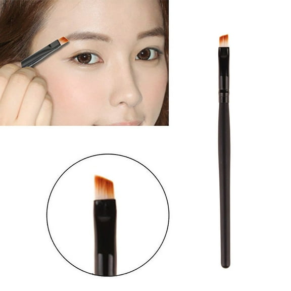Beauos Beauty Brush, Eyebrow Brush, Eyebrow Brush, Professional Flat Angled Eye Brow Eyeliner Makeup Brush