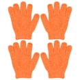 thumbnail image 1 of Beauos 4 Pcs Exfoliating Shower Gloves Double Sided Exfoliating Bath Gloves Deep Clean Dead Skin for Spa Massage Beauty Skin Shower Body Scrubber Bathing Accessories, 2 Pairs of Gloves, 1 of 9
