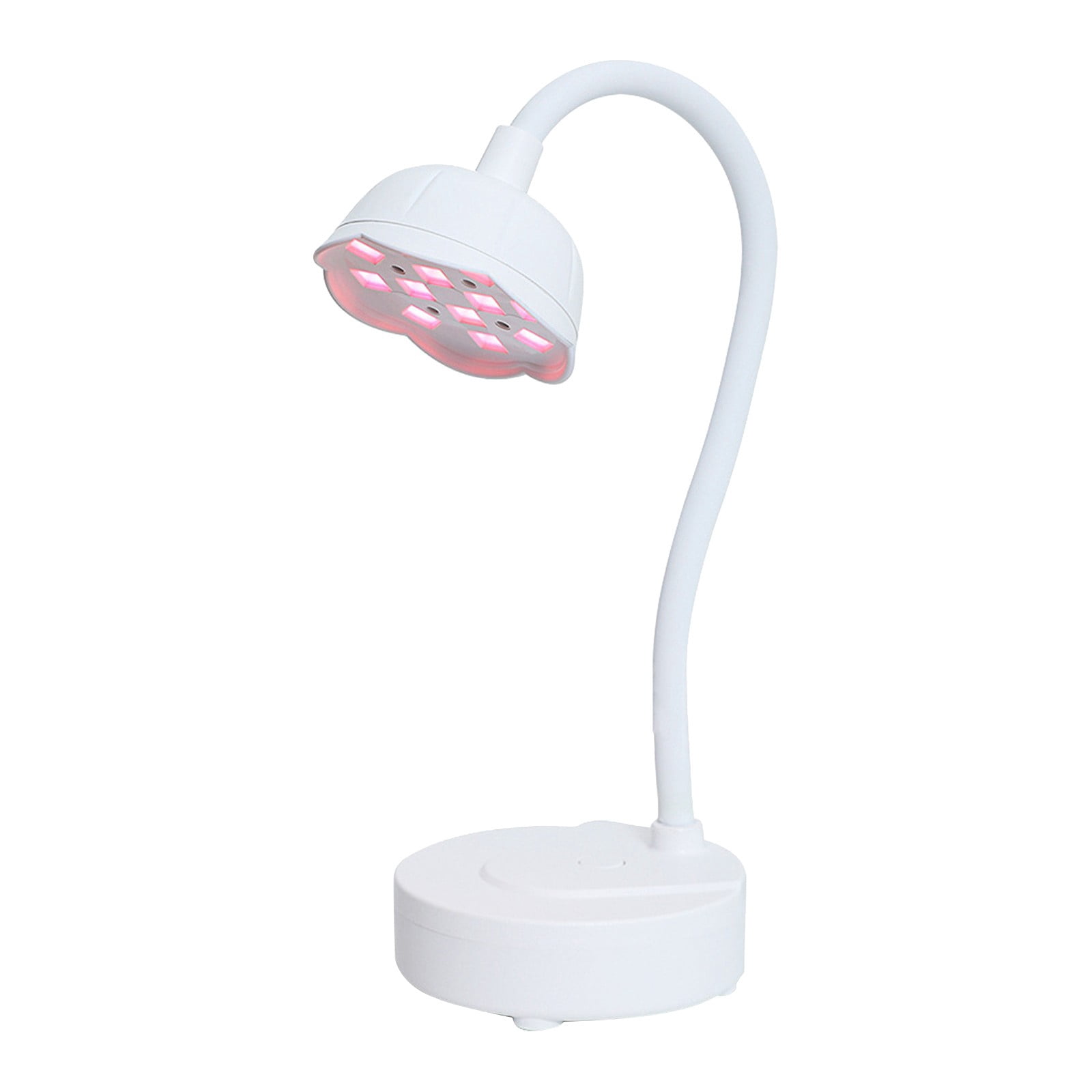 Beauos Nail Lamp, Manicure Tools, Rechargeable Nail Lamp Gooseneck Design Portable for Quick Drying Includes Nail Lamp