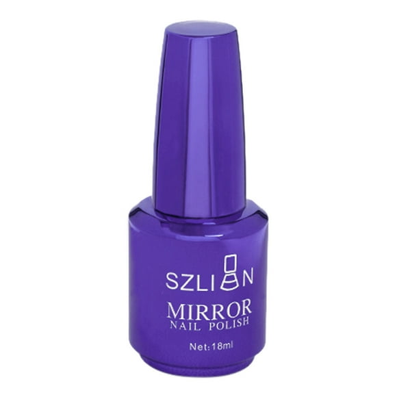 Beauos Nail Polish, Nail Supplies, Metallic Nail Polish Magic Mirror Effect Chrome Nail Art Polish Varnish18ml