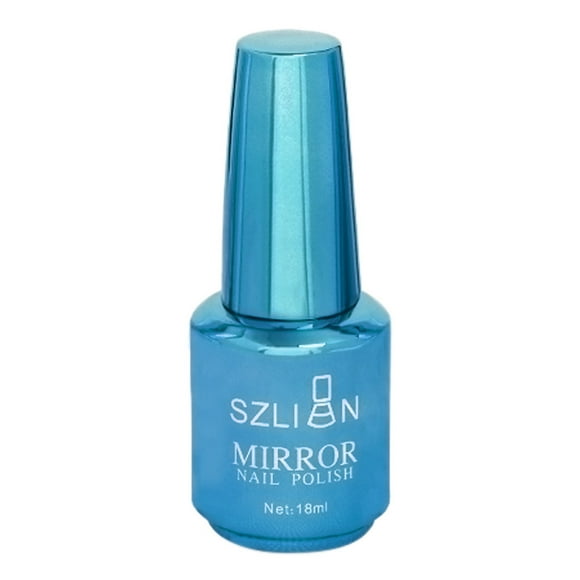 Beauos Nail Polish, Nail Supplies, Metallic Nail Polish Magic Mirror Effect Chrome Nail Art Polish Varnish18ml